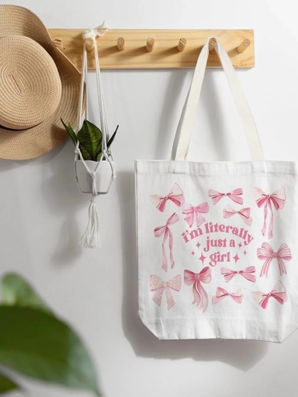 I’m Literally Just A Girl Tote Bag